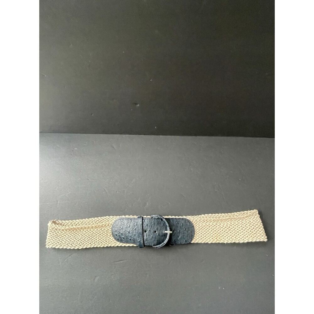 Women's Belt Retro Bohemian Woven Faux Ostrich Daily Versatile Coastal Casual